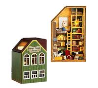 CUTEROOM Kit miniature de poupées en bois DIY - Modèle de boîtier et tous les meubles (Gary's House)