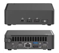 Cutesliving Ultra 5 Mini PC 225H 14 cœurs : Quad 4K, PCIe 5.0 SSD, Wi-Fi 7, Thunderbolt 4 ports, certifié MIL-STD (noir, NUC15CRKU5 48+1T 02)