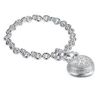 Cutesmile Bijoux tendance en argent sterling 925 avec pendentif en forme de cœur