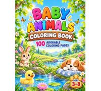 Cutest Baby Animals Coloring Book for Ages 3-8 The Cutest Book Ever Made