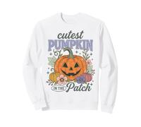 Cutest Pumpkin in The Patch Halloween Fall Autumn Sweatshirt