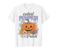 Cutest Pumpkin in The Patch Halloween Fall Autumn T-Shirt