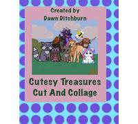 Cutesy Treasures Cut And Collage Book
