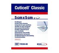 Cuticell Classic Compresse Gaze Paraffinée 5x5cm 5uts