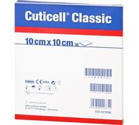 Cuticell Classic Wundgaze 10x10 cm 100 St