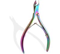 Cuticle Cutter,Cuticle Tweezers,Cuticle Scissors,Stainless Steel,Manicure And Pedicure,For Cuticles Of The Hand And Feet (Colour)