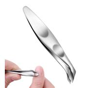 Cuticle Nipper, Stainless Steel Cuticle Clipper for Dead Skin Removal, Nail Care Tweezer Tool for Fingernails, Toenails, Manicure, Pedicure, Home Salon