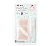 Cuticuter 120pieces Eyelid Tape, Invisible Eyelid Lift Strips, Natural Fiber Waterproof Eye Lids Strips For Hooded Eyes, Droopy Lids (Slim)