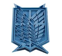 cuticuter Ailes de la liberté Shingeki No Kyojin Moule de Biscuit, Bleu, 8 x 7 x 1.5 cm