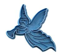 Cuticuter Angel de Noël Moule de Biscuit, Bleu, 8 x 7 x 1.5 cm