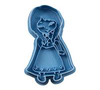 Cuticuter Anna Princesse Frozen Chibi Moule de Biscuit, Bleu, 8 x 7 x 1.5 cm