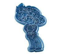 Cuticuter Charlotte Fraise Moule de Biscuit, Bleu, 8 x 7 x 1.5 cm