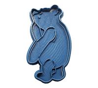 Cuticuter Coupe-Biscuits Winnie l'ourson PLA Bleu 8 cm