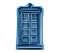 Cuticuter Doctor Who Tardis Emporte-pièce pour Biscuits Bleu 8 x 7 x 1,5 cm