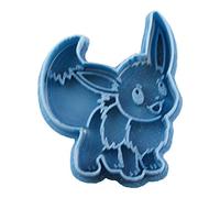 Cuticuter Eevee Pokemon Moule de Biscuit, Bleu, 8 x 7 x 1.5 cm CGEEVEE