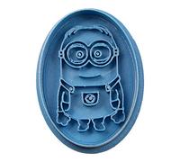Cuticuter Enfant Minion Ovale Moule de Biscuit, Bleu, 8 x 7 x 1.5 cm
