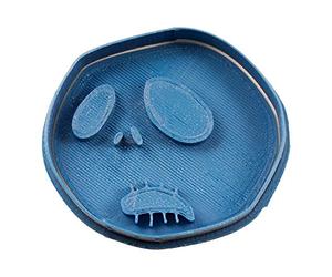 Cuticuter Halloween Jack 3 Moule De Biscuit, Bleu, 8 x 7 x 1.5 cm