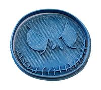 Cuticuter Halloween Jack Cutter Cookies Plastique, Bleu, 8 x 7 x 1,5 cm