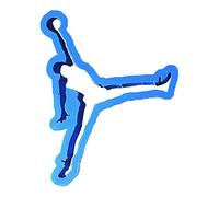 Cuticuter Jordan Emporte-pièce en Plastique Bleu 8 x 7 x 1,5 cm