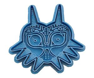 Cuticuter Majora's Mask The Legend of Zelda Moule de Biscuit, Bleu, 8 x 7 x 1.5 cm