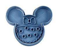 Cuticuter Minnie Profil Moule de Biscuit, Bleu, 8 x 7 x 1.5 cm