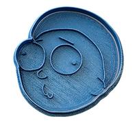 Cuticuter Morty Moule de Biscuit, Bleu, 8 x 7 x 1.5 cm
