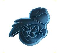 Cuticuter OK KO Enid emporte-pièce bleu 8x7x1,5cm