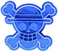 Cuticuter One Piece Emporte-pièce en plastique Bleu 8 x 7 x 1,5 cm