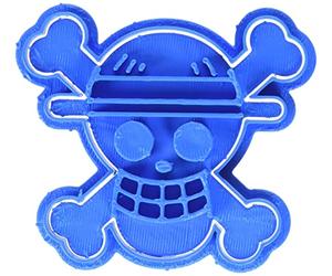 Cuticuter One Piece Emporte-pièce en plastique Bleu 8 x 7 x 1,5 cm