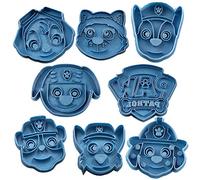 Cuticuter Paw Patrol Lot de 8 emporte-pièces Bleu
