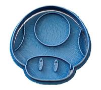 Cuticuter Seta Mario Bros Coupe-biscuits en plastique, bleu, 8 x 7 x 1,5 cm