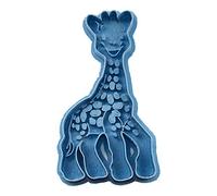 Cuticuter Sofie la Girafa Moule de Biscuit, Bleu, 8 x 7 x 1.5 cm