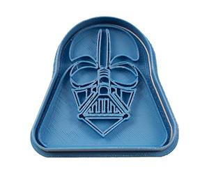 Cuticuter Star Wars Darth Vader Coupe-Biscuits Bleu 8 x 7 x 1,5 cm