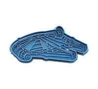 Cuticuter Star Wars Halcon Millenium Moule de Biscuit, Bleu, 8 x 7 x 1.5 cm