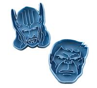 Cuticuter Thor et Hulk emporte-pièce, bleu.
