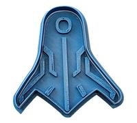 Cuticuter Upgrade Ben10 Moule de Biscuit, Bleu, 8 x 7 x 1.5 cm