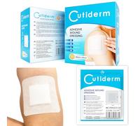 Cutiderm Boîte de 50 pansements adhésifs stériles 10 x 10 cm