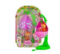 CUTIE CLIMBERS S1 Family Pack Fruitties Dara, Maison de Fleurs avec 1 Animalier à Collectionner Qui grimpe et avec Chiot, Petit garçon +3 Ans