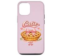 Cutie Pi Day 3.14 Coquette Rose Bow Cherry Pie Math Girl Coque pour iPhone 12/12 Pro