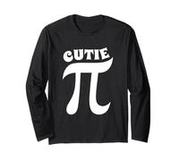Cutie Pie Funny Pi Day Math Teacher Nerd Geek Manche Longue