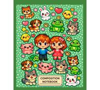 Cutie Pixel Crew Composition Notebook: “Cute Mint Green Notebook - Perfect for Students & Creative Writing”