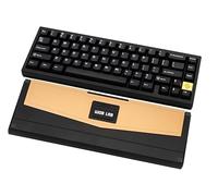CutiePcs WOBKEY Zen 65 Clavier Mécanique, Quick Release Boîtier en Aluminium CNC, Hot-Swappable, Tri-Mode (BT/2.4G/USB-C), Éclairage RVB, QMK/VIA, pour Mac & Windows (Lite Noir)