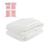 CutiePlusU Adulte Couches 2 pièces Culotte d'incontinence jetable - Blanc（Extra large 43"-62"）