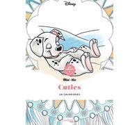 Mini blocs d'Art-thérapie Disney Cuties: Mini blocs coloriages