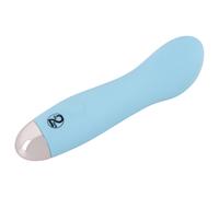Cuties Mini Blue - vibromasseur point G rechargeable - silicone turquoise