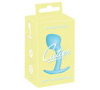 Cuties Mini Plug Anal - silicone bleu (2,6 cm)