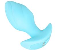 Cuties Mini - plug anal vibrant - silicone bleu