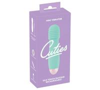 Cuties Mini Wand - vibrateur massant mini rechargeable (vert)