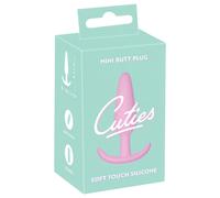 Cuties - plug anal mini - silicone - rose - 2,1 cm