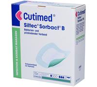 Cutimed Siltec Sorbact B Pansement(S) 10 pc(s)